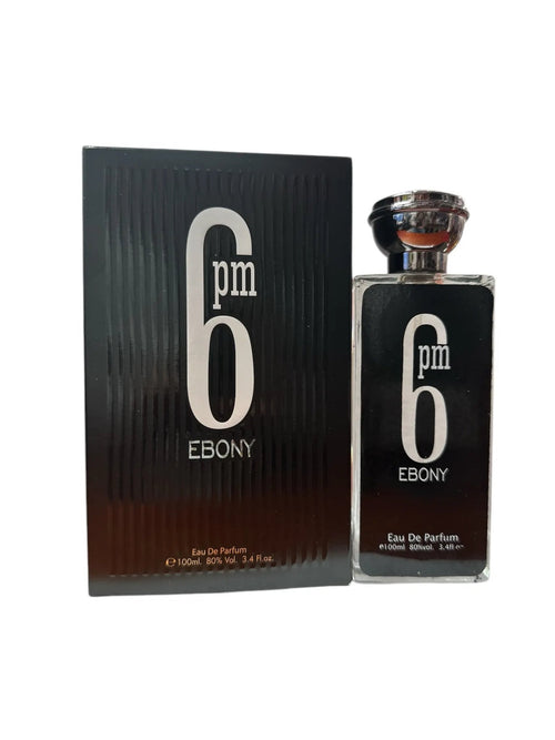 6 Pm Ebony Eau De Parfum Men’S Cologne 100Ml/3.4 Fl.Oz - ANOYNOMUSRESELLS
